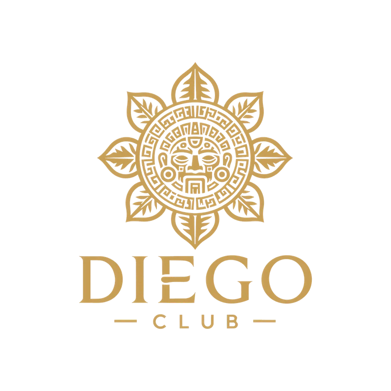 Diego Club — ornamental gold emblem and logotype